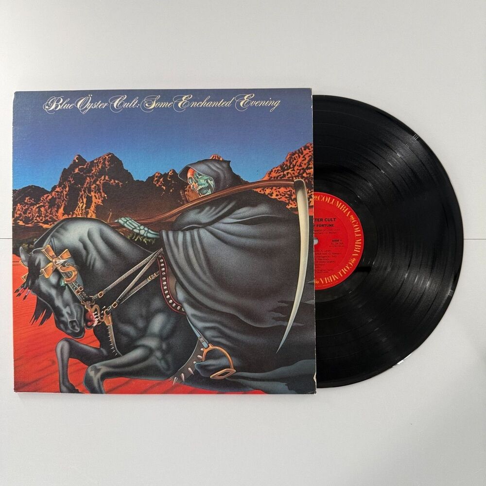 Blue Oyster Cult Agents of Fortune LP 1976 Columbia PC 34164 VG (026)